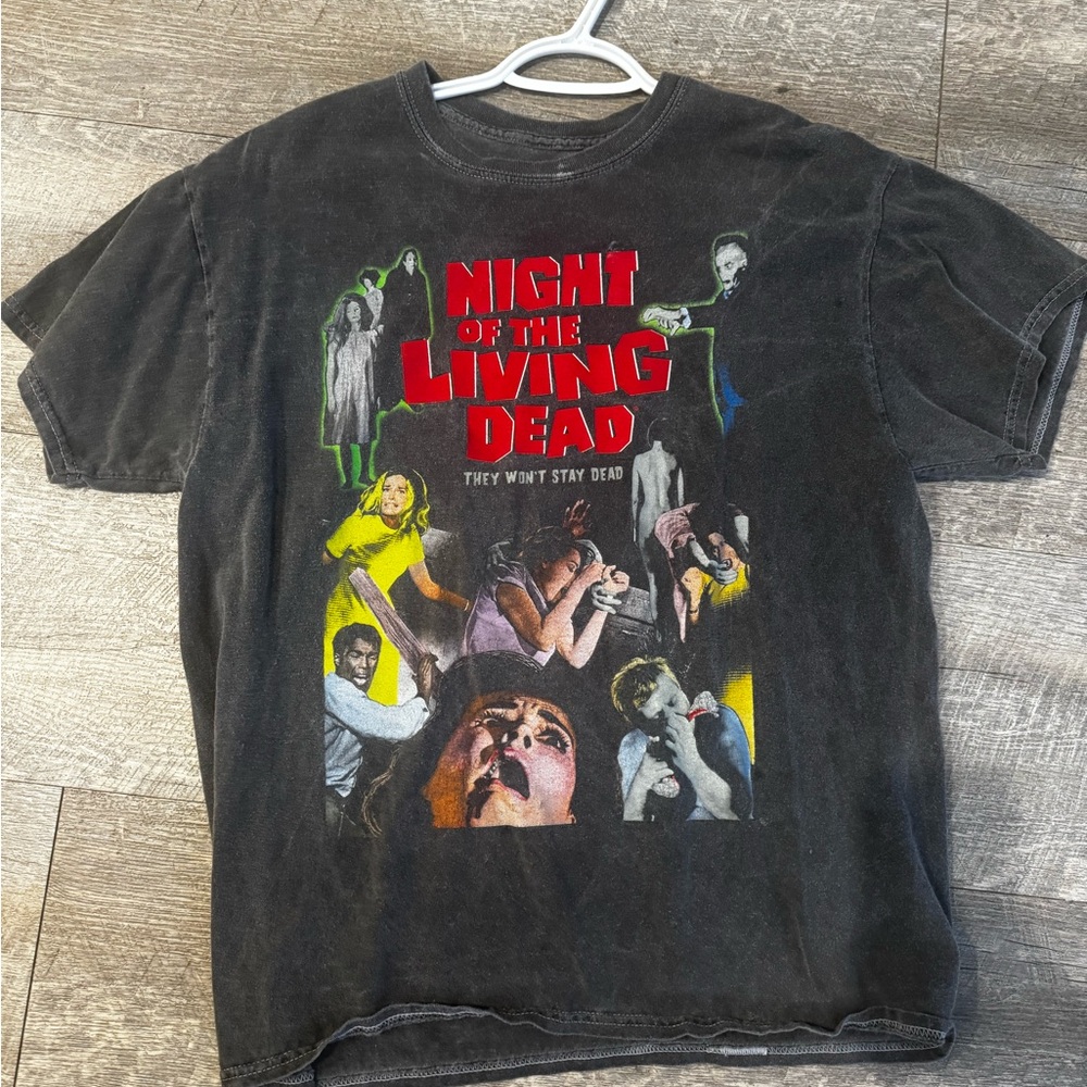 Night of the Living Dead Black Graphic T-Shirt